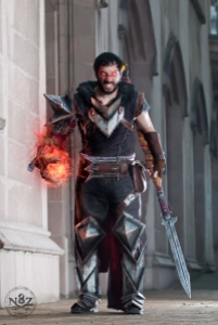 Punished Props as Hawke from Dragon Age 2, photo by Nate Zimmer