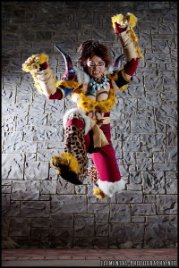 Chou-Wa as Berserker Yuna from Final Fantasy X-2, photo by Elemental