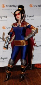 Jynx as Vayne from League of Legends, photo by Crunchyroll