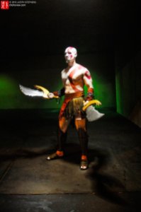 Whowantscookies as Kratos from God of War, photo by Judy Stephens