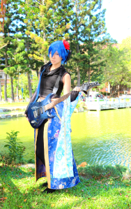 Rae as Kaito from Fleeting Moon Flower, photo by John